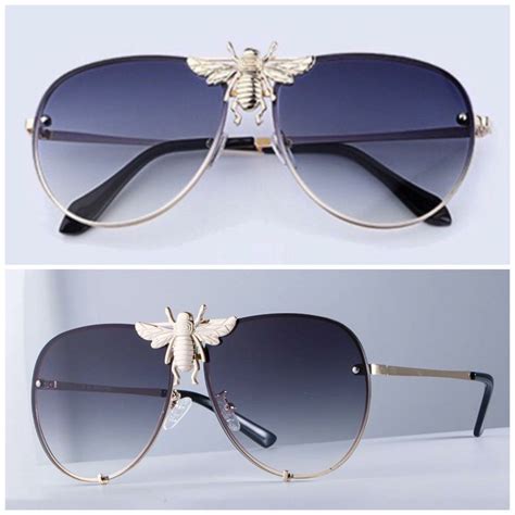 gucci glasses with bumble bee|Gucci limited edition bee sunglasses.